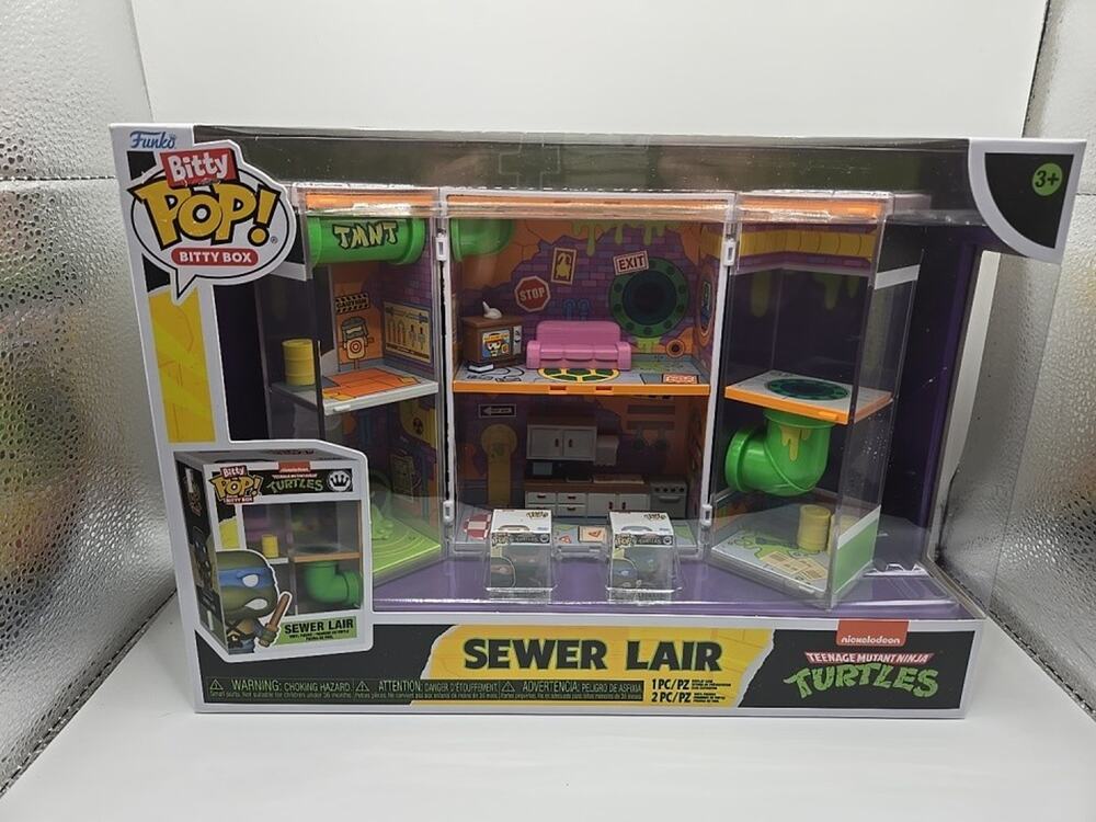 Funko Bitty Pop! Bitty Box Teenage Mutant Ninja Turtles Sewer Lair Playset